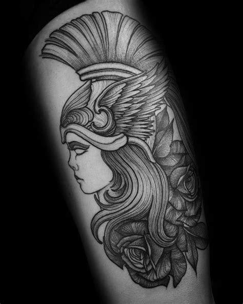 50 Tatuajes de Atenea (Con el significado)